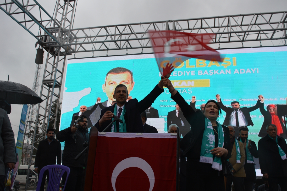 AK Parti Gölbaşı Seçim İrtibat Bürosu Açıldı